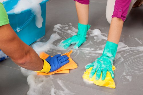 Insured carpet cleaning service protecting customer property and flooring