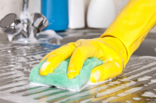 Steam cleaning a mattress in a Tooting Bec home